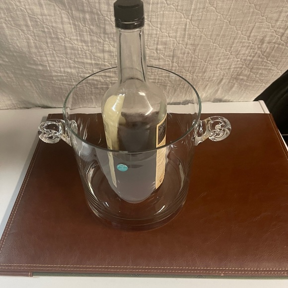 Tiffany & Co. Crystal Large Scroll Ice Bucket - Picture 11 of 12